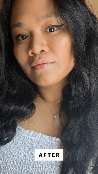 Calaor after using the GHD Wave